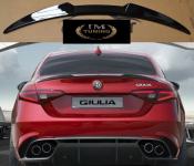 Alfa Romeo Giulia 2015+ spojler lip gepeka crni sjajni