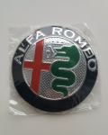 Alfa Romeo znak 74mm /sivi