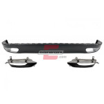 AUDI A8 D4 (10-14) - Difuzor zraka & nastavci auspuha W12 dizajn