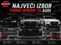 AUDI - NAJVEĆI IZBOR TUNING OPREME ZA PRETVORBU