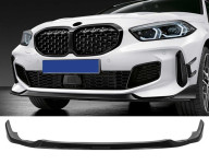 BMW 1 F40 2019+ Prednji Lip M performance Look Piano Crni