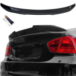 BMW 3 E90 2005-2011 spojler lip gepeka M M4 piano crni