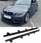 BMW 3 E90 E91 E92 E93 lajsne ekstenzije pragova za M paket piano crne