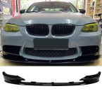 BMW 3 E92 E93 06-10 Prednji Spojler Lip Performance Crni Sjaj 4 dijela