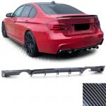 BMW 3 F30 F31 2012-2018 difuzor spojler M performance 335i carbon look