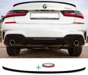 BMW 3 G20 2018- limo spojler lip gepeka M Performance crni sjajni slim