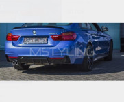 BMW 4 F32 14- M-Preformance Lip spojler CRNI SJAJ