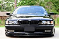 BMW 7 E38 1994-2001 maska grill bubrezi mat crni NOVO