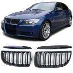 BMW serija 3 E90 E91 2005-2008 crna M3 look maska