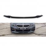BMW serija 3 G20 M Paket prednji spojler lip MAXTON crni sjajni V1