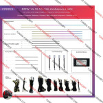 BMW X5 / X6 (F15) (F16) OEM AMBIJENTALNA RASVJETA AMBIENT LIGHT