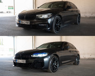 BODY KIT prepravka facelift LCI BMW G30 M PAKET BRANIK FAR STOPE