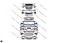 CLS KLASA W257 BODY KIT CLS 53 AMG (2018-2025) FOR