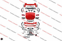 GL KLASA X166 CONVERSION BODY KIT (2013-2015) TO GLS...