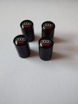 Kapice za auto ventil s logom AUDI - set 4 komada