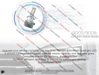 LUT 9005 9006 LED SIJALICA 75W 7500LM | 1 GODINA GARANCIJE
