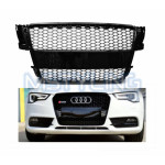 Maska - Audi A5 8T 07-11 RS izgled CRNI SJAJ (bez znaka)