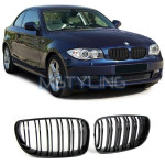 Maska - BMW 1 E81/E87 07-11 M-izgled crni sjaj