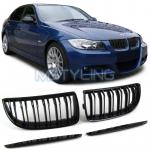 Maska - BMW 3 E90 / E91 M3 izgled 05-08 crni sjaj