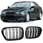 Maska - BMW 5 E39 Limousine / Touring M-izgled crni sjaj 95-03