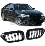 Maska - BMW 5 G30 13- M5 Izgled crni sjaj