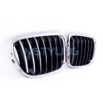 Maska - BMW X1 E84 krom-crna