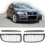 Maska grill za BMW 3 E90 E91 2005-2008 M-Performance look crna sjajna