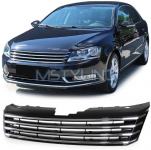 Maska - VW Passat B7 10- crna krom (bez znaka)