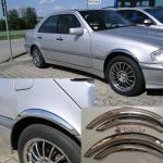 Mercedes C klasa W202 1993-2001 chrome čelične obrve blatobrana