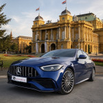 Mercedes C Klasa W206 Panamericana grill Krom