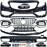 Mercedes C W205 AMG paket bodykit 2014 - 2018