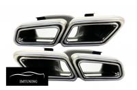 Mercedes GLC W253 X253 S C217 W222 nastavci auspuha AMG dizajn krom
