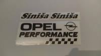 NALJEPNICE ZA AUTO OPEL.. PERFORMANCE