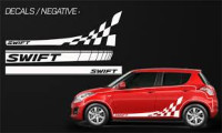 NALJEPNICE ZA AUTO SUZUKI SWIFT, TUNING , RACING,SPORT
