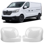 Poklopci retrovizora bijeli sjaj Trafic III,Vivaro B,Talento 296,NV300