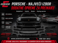 PORSCHE - NAJVEĆI IZBOR DODATNE OPREME ZA PREINAKU