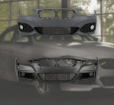 PREDNJI BRANIK M TECH BMW 1 F20 LCI 2015- BMW 3 F30 2011-2018