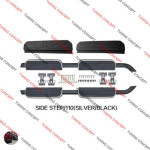 RANGE ROVER DEFENDER BOČNE STEPENICE 110 SREBRNO CRNE...