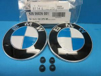 BMW amblem 82mm i 74MM znak za haubu logo BMW - GUMICE