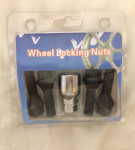 Sigurnosni vijak za alu felge m12 crni