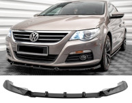 Volkswagen Passat CC 2008-2012 Prednji LIp Spojler Piano Crni za Stand