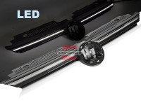 VW GOLF 8 (20-24) - Prednja maska R line dizajn sa LED (piano crna)