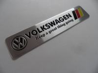 VW metalna naljepnica-- Volkswagen-- Keep a great thing going