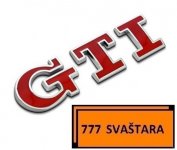 Znak - Amblem - Logo - GTI - crveni