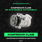 JAGUAR XE, XF, E-PACE, F-TYPE, XJ, X-TYPE, S-TYPE - KOMPRESOR KLIME