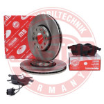 Set prednjih kočnica za Škoda Superb I 1.9 TDI 105KS 05-07 ☑️ Ø:288m