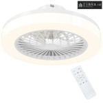 Stropni ventilator s LED svjetlom, 6 brzina, daljinski upravljač, bije