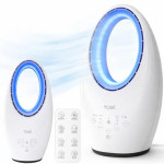 Tobi Tihi ventilator s LED osvjetljenjem i daljinskim upravljačem. Ide