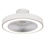 Ventilator stropni Estia HaloFlow 50cm 15wMOT/45wLED bijeli + dalj. 06