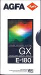 Videokaseta AGFA GX E-180, 2 komada, NOVO!